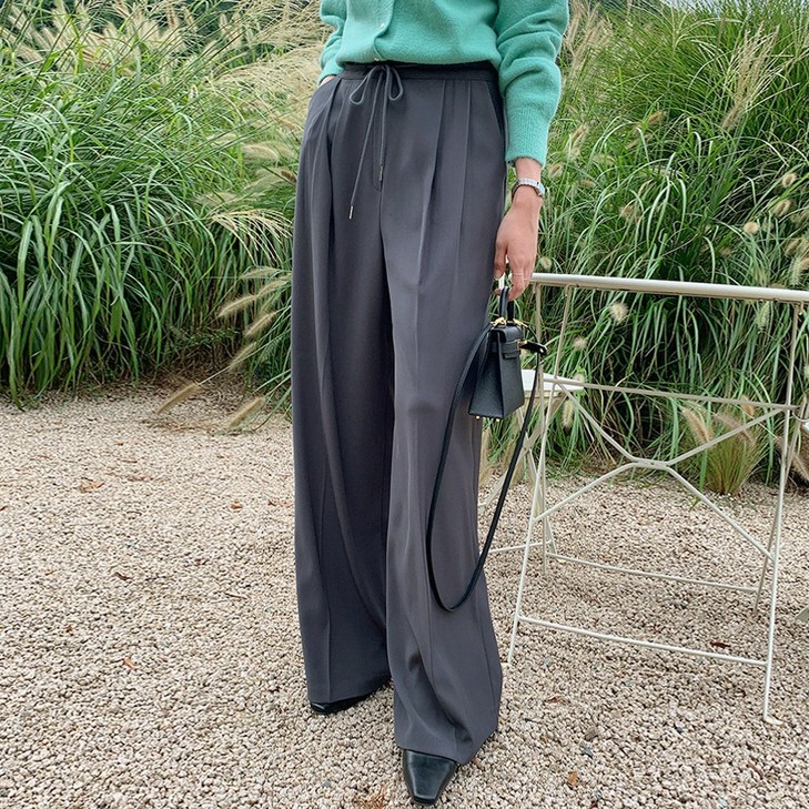 미아마스빈레네트 스트링 와이드 슬랙스