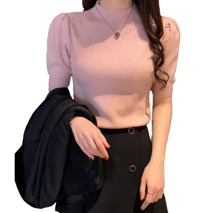 반목니트 반팔티셔츠 NH-53