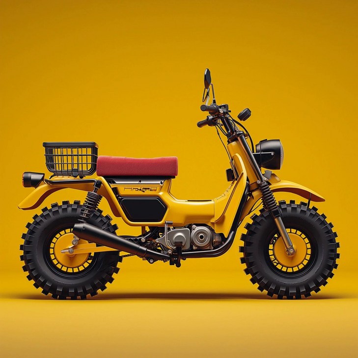 오프로드 미니바이크 125cc 오토바이 몽키 49CC