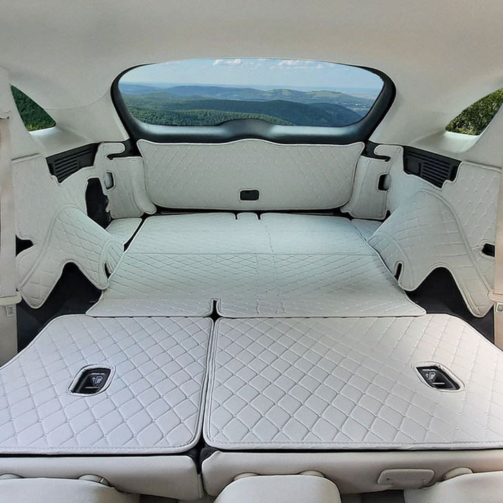 가온 토레스 트렁크매트 차박 매트 풀커버, 웜그레이, T7