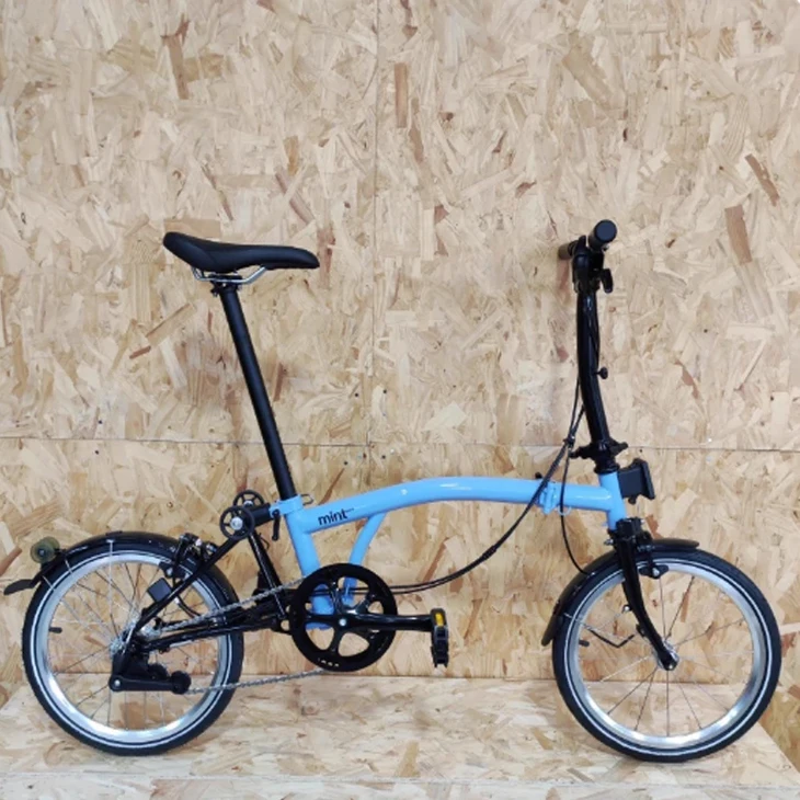 3SIXTY 16인치 접이식 미니 자전거 프레임 내장 내부 삼단 2단 6단 3단 변속 스틸 외부