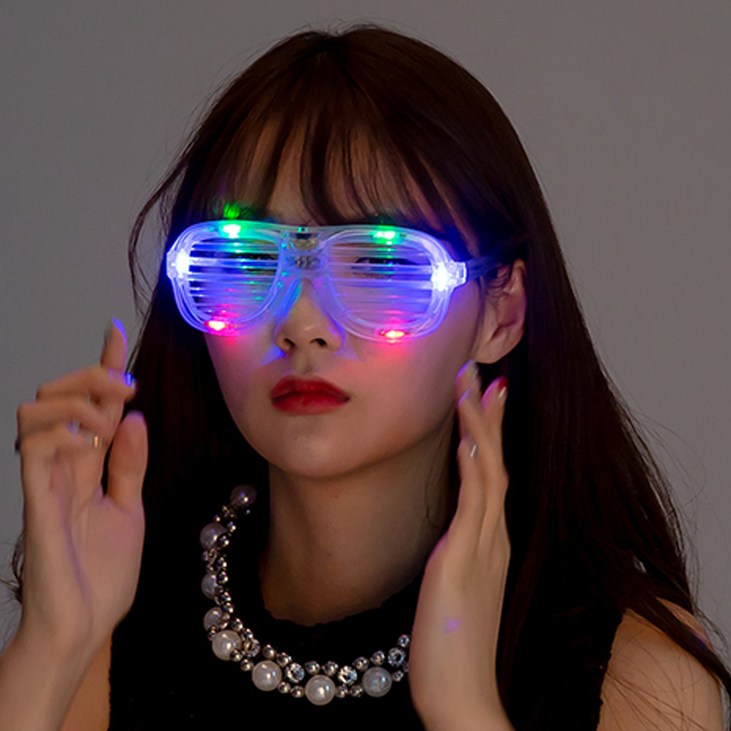 파티쇼 LED 셔터쉐이드 안경