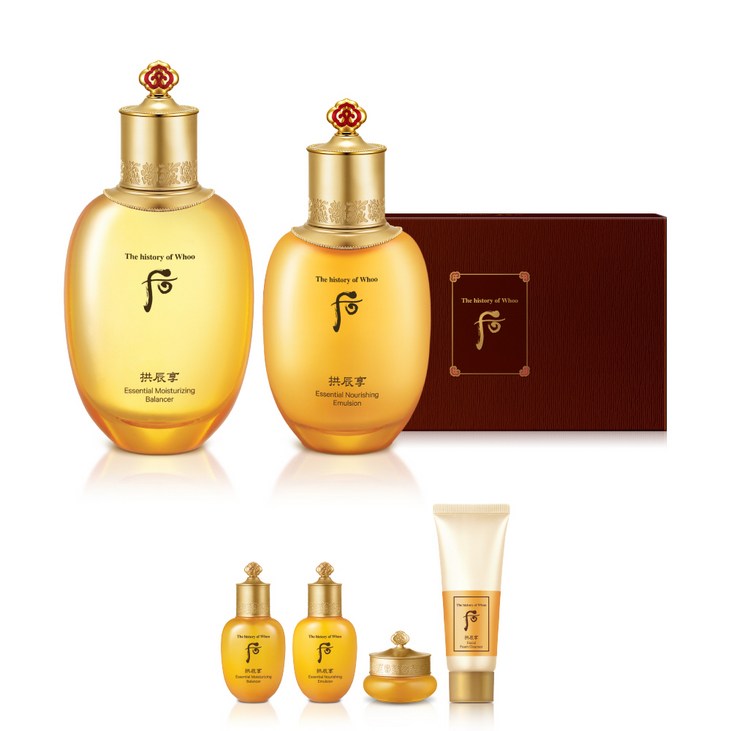 더히스토리오브후 공진향 인양 밸런서 150ml 로션 110ml 밸런서 20ml 로션 20ml 기앤진 크림 10ml 폼 클렌저 40ml, 1세트 더히스토리오브후 공진향 인양 밸런서 150ml 로션 110ml 밸런서 20ml 로션 20ml 기앤진 크림 10ml 폼 클렌저 40ml, 1세트