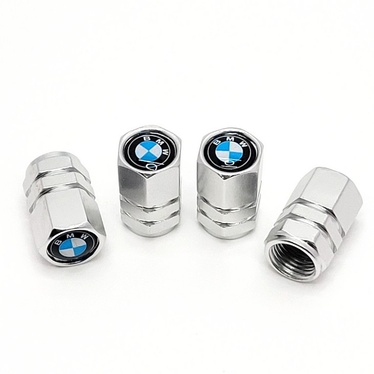 타이어 밸브 에어캡 마개 BMW 실버 7163894350
