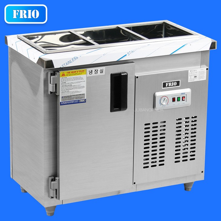 FRIO 프리오 업소용냉장고 반찬 작업대 테이블 김밥 토핑 셀프냉장고 올냉장 메탈재질 아나로그 컨트롤러, 52 토핑냉장고 6구 1200 FRIO 프리오 업소용냉장고 반찬 작업대 테이블 김밥 토핑 셀프냉장고 올냉장 메탈재질 아나로그 컨트롤러, 52 토핑냉장고 6구 1200