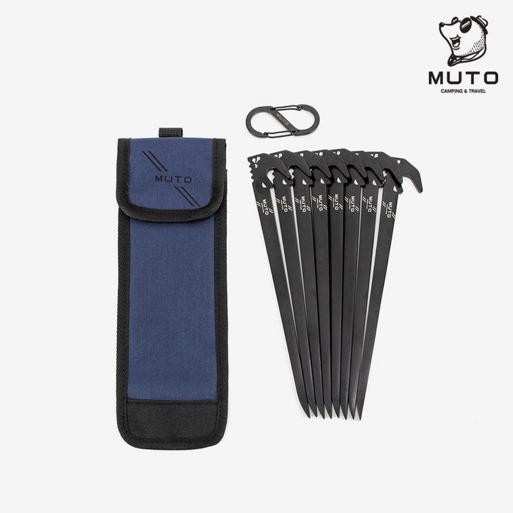 뮤토 샤크팩 고강도 캠핑팩 단조팩 23cm  28cm 사이즈 택일, 1개