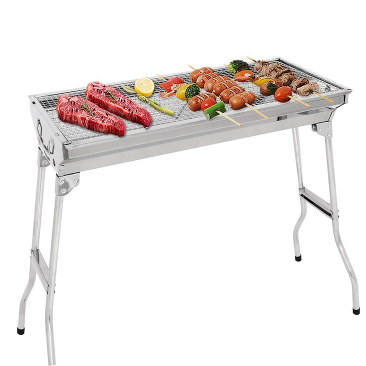 꾸버스 스텐다드 대형 바베큐그릴 접이식 야외 숯불그릴 직화 캠핑 휴대용 BBQ, 1개 꾸버스 스텐다드 대형 바베큐그릴 접이식 야외 숯불그릴 직화 캠핑 휴대용 BBQ, 1개