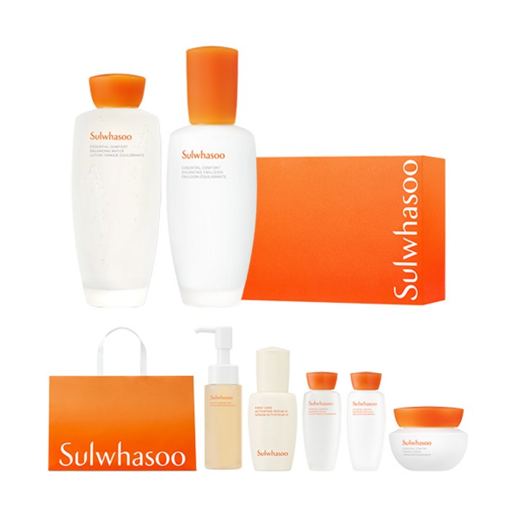 설화수 자음수 150ml 자음유액 125ml 순행클렌징폼 50ml 윤조에센스 8ml 자음수 15ml 자음유액 15ml 탄력크림 5ml 쇼핑백세트 설화수 자음수 150ml 자음유액 125ml 순행클렌징폼 50ml 윤조에센스 8ml 자음수 15ml 자음유액 15ml 탄력크림 5ml 쇼핑백세트