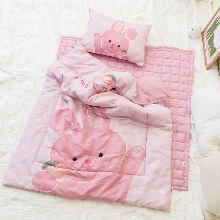 아이자리 키즈케어 애착 낮잠이불 세트 4종 구성