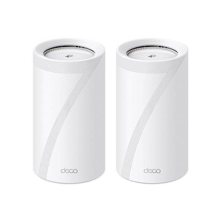 티피링크 통합 홈 메시 멀티 쿼드 밴드 WiFi 7 시스템 공유기 2p, Deco BE95, 2개 티피링크 통합 홈 메시 멀티 쿼드 밴드 WiFi 7 시스템 공유기 2p, Deco BE95, 2개