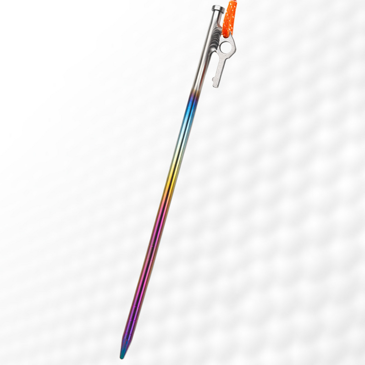 티토 티타늄 텐트용 텐트팩 텐트못 20cm 30cm 40cm, 1개