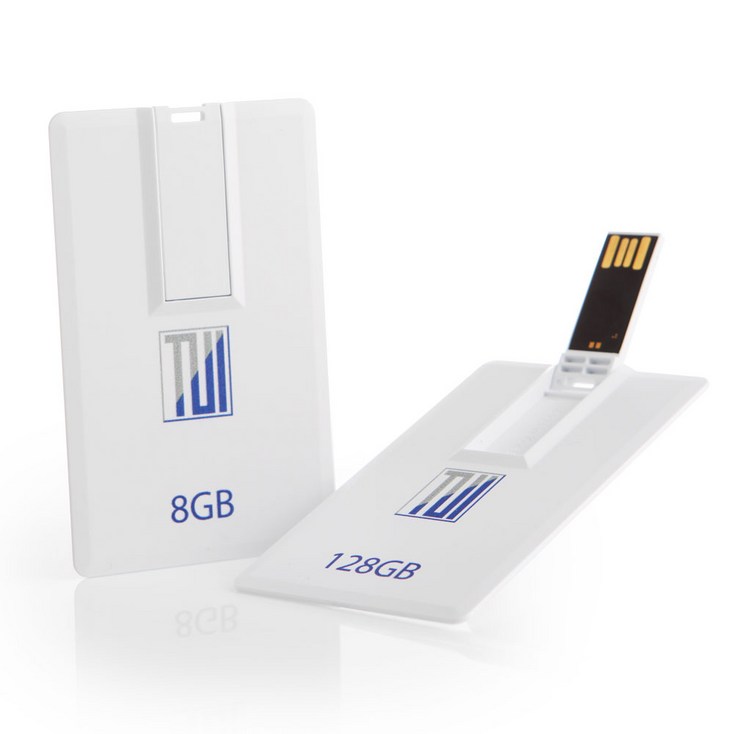 [단면 무료 인쇄] 라이트 카드 2.0 USB 메모리 (주문 후 맞춤제작) - 투데이밈