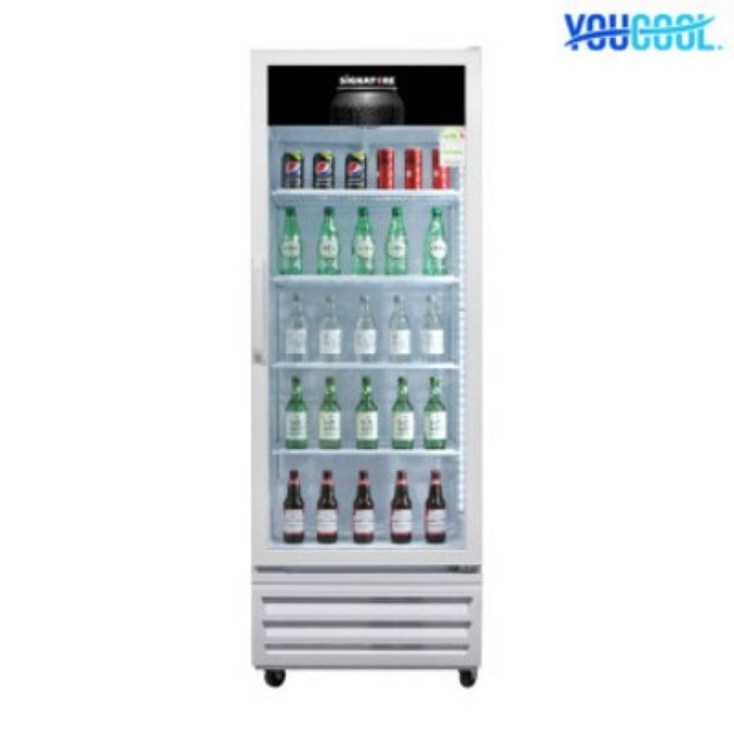 음료수 쇼케이스 냉장고 음료 술 주류 꽃 냉장 쇼케이스 FR490RBR5, FR490RBR5