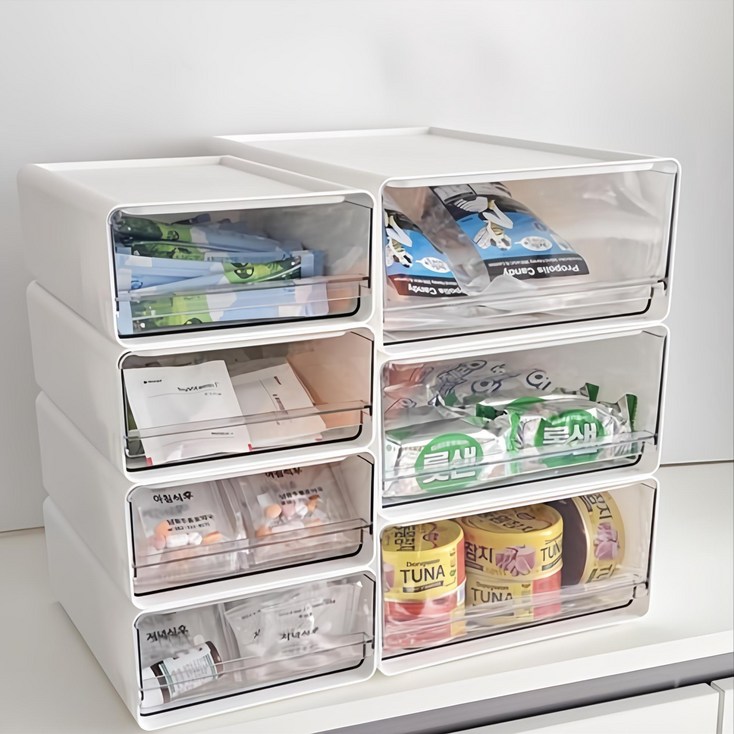 디디리빙 펜리트 수납함 티백정리함 약정리함 커피정리함, 1개