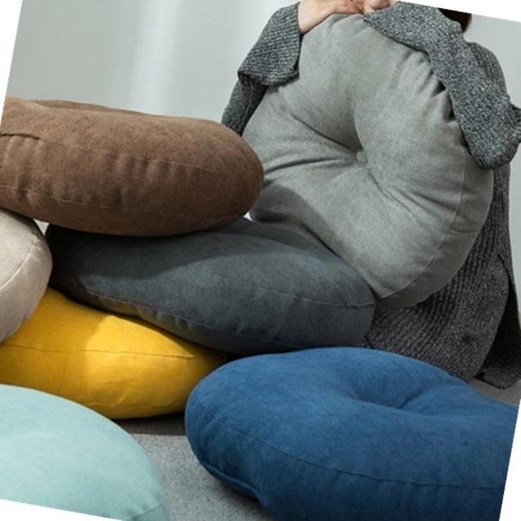 까사미아 헬렌 원형쿠션솜포함