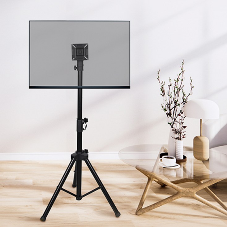 엔산마운트 FS100 블랙 LCD접이식스탠드, 블랙, 1개