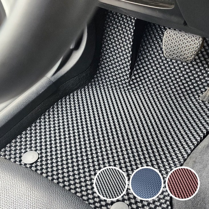 다온 카매트 3D 고무 엠보싱 벌집매트 자동차 고무발판 르노 SM5 뉴임프레션 라구나 노바 플래티넘