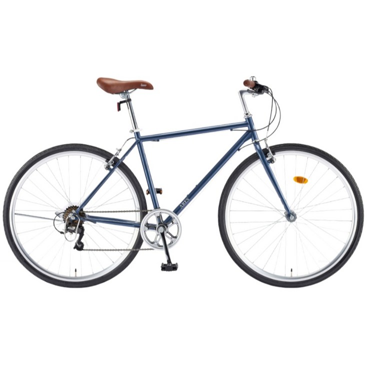 2026 삼천리 700C 아레스 하이브리드 자전거 7단, 1개, 164cm, 레트로 블루49090조립