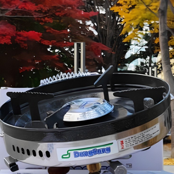 동성 해바라기 버너 화력조절 1055 바람막이 링가드 세트 캠핑 3KG 가스통 LPG 전용