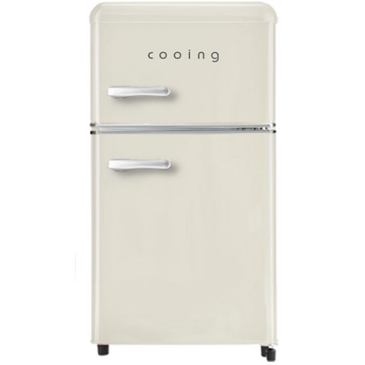 쿠잉 북유럽형 스타일리쉬 소형 냉장고, REFD85C