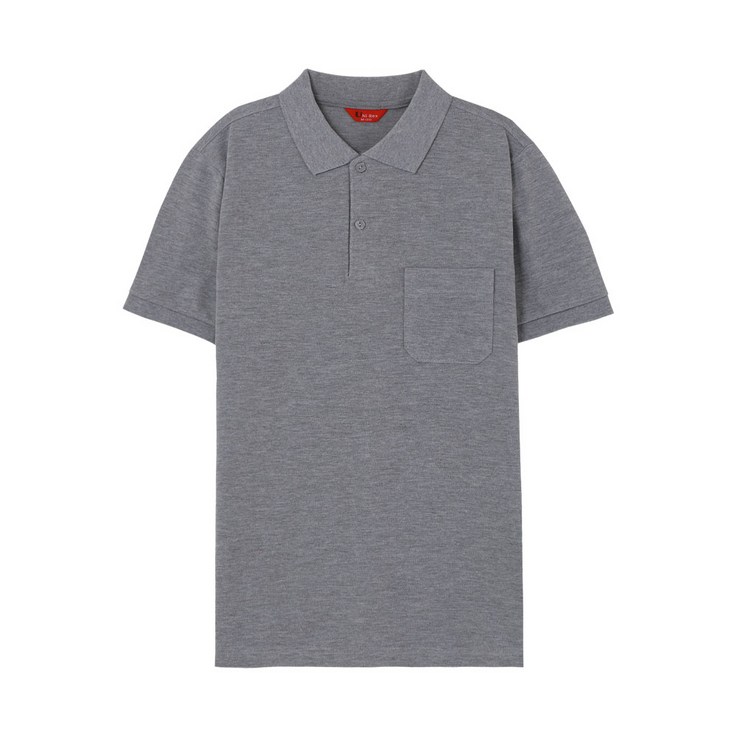 반팔 포켓카라 티셔츠 남녀공용 S~3XL 커플 단체티 빅사이즈 회사유니폼 - 투데이밈