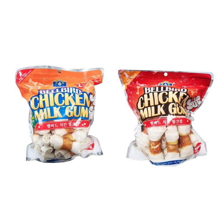 벨버드 치킨 밀크껌 스몰사이즈  1kg