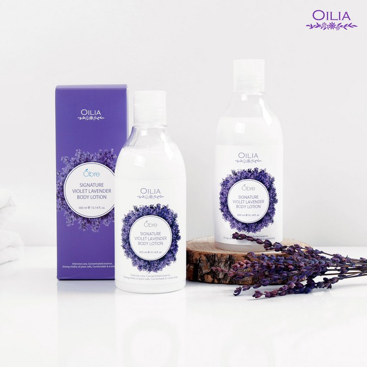 오브레 시그니쳐 바이올렛 라벤더 바디로션 300ml 2개, 300ml, 2개