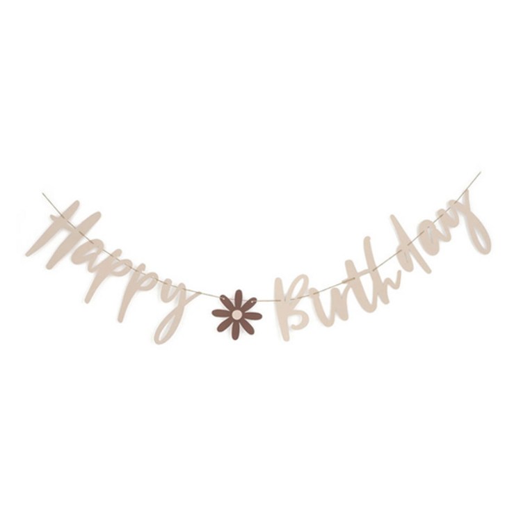 파티팡 생일 캘리그래피 가랜드