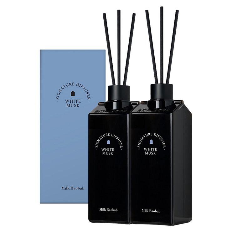 밀크바오밥 시그니처 대용량 디퓨저, 2개, 500ml, 화이트머스크 밀크바오밥 시그니처 대용량 디퓨저, 2개, 500ml, 화이트머스크
