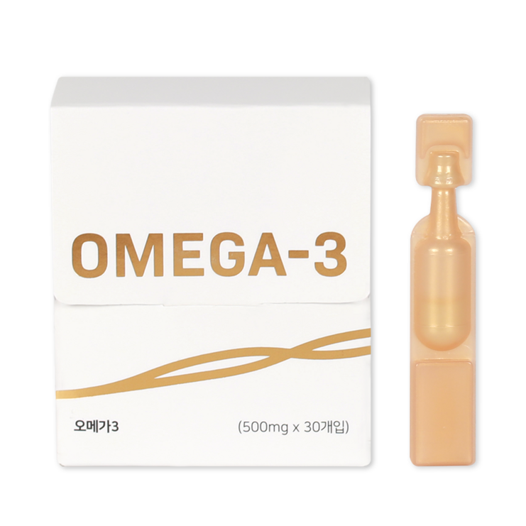 닥터바이 강아지 오메가3 영양제 진공밀폐질소 앰플 포장, 오메가3, 1개, 피부/털개선