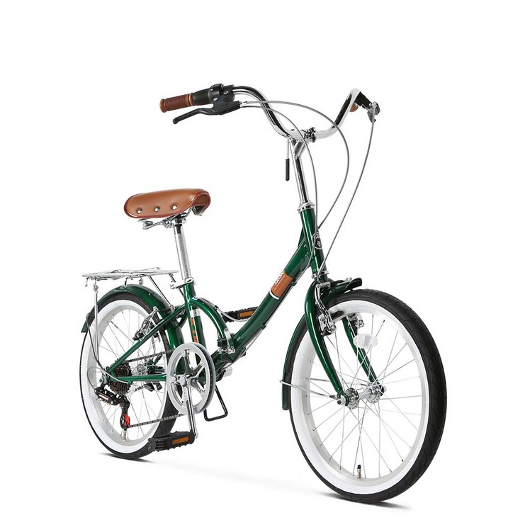 [반짝세일] 알톤 레온 20인치 미니벨로 접이식 자전거 여성용 주니어 바구니 자전거 20230517