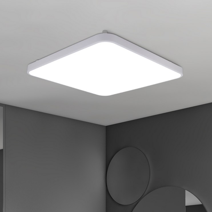 원하 삼성칩 초슬림 시스템 방등 LED60W 주광색 플리커프리, 화이트 원하 삼성칩 초슬림 시스템 방등 LED60W 주광색 플리커프리, 화이트