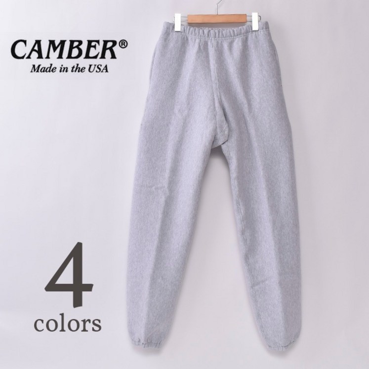 캠버 CAMBER 233 크로스니트 스웻 팬츠 12온스 4컬러