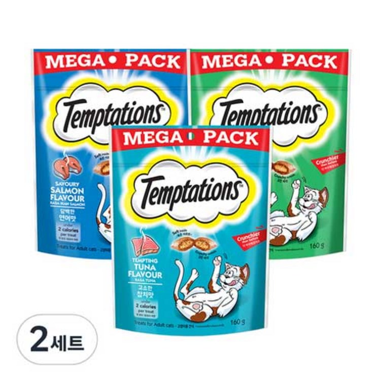 템테이션 워너비 고양이 간식 3종 세트