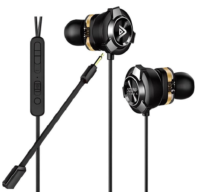 사운드판다 게이밍 유선이어폰