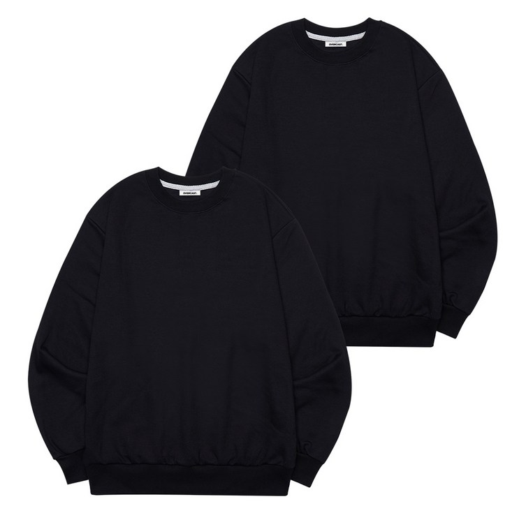 오버캐스트 무지 맨투맨 2p