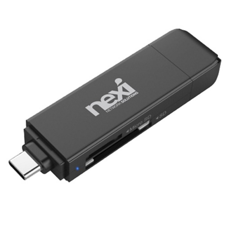 넥시 USB3.1/3.0 OTG 카드리더기 마이크로 SD 카드 NX-U3130CR NX610 20230713