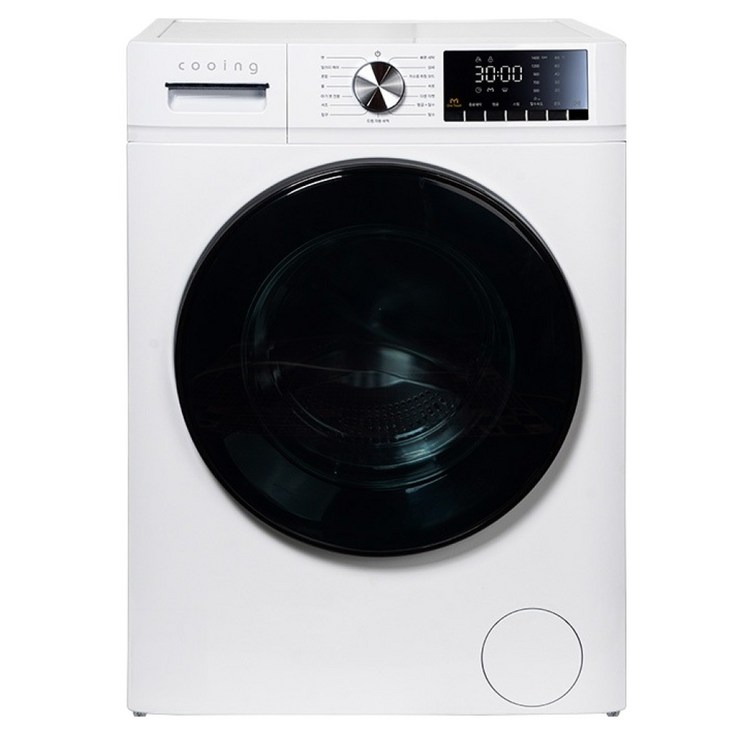 쿠잉전자 1등급 드럼세탁기 10kg 방문설치, 화이트, LDW10W