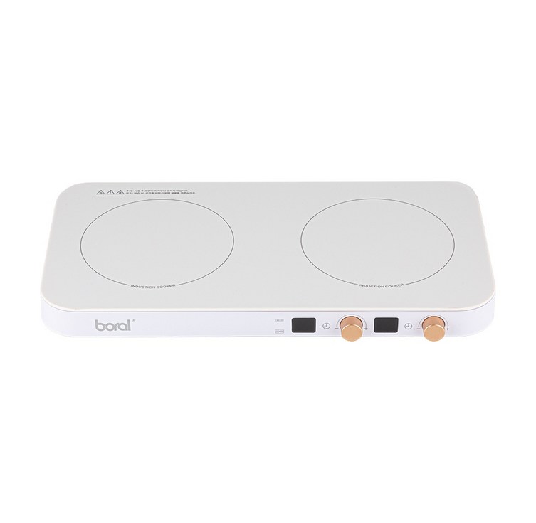 2구 인덕션 전기레인지 프리스탠딩 듀얼 플레이트