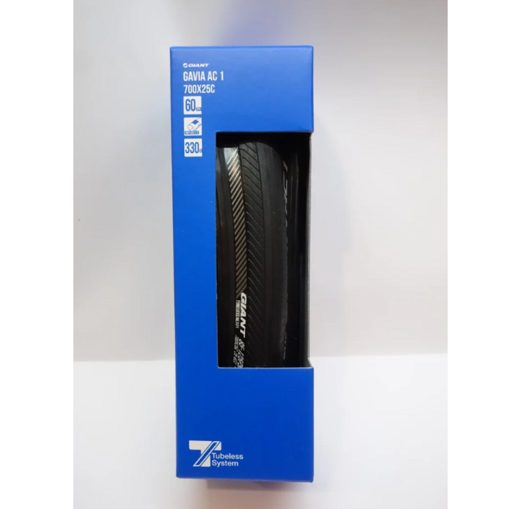 자이언트 가비아 AC 1 700x25c Giant GAVIA AC1 tubeless, 1개