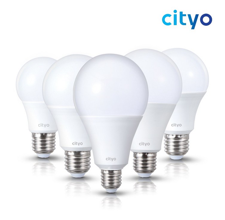 씨티오 LED 20W 전구, 주광색, 1개 씨티오 LED 20W 전구, 주광색, 1개