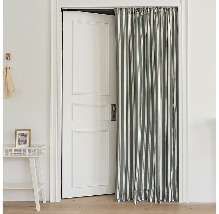 모던 스트라이프 먼지없는 가리개커튼