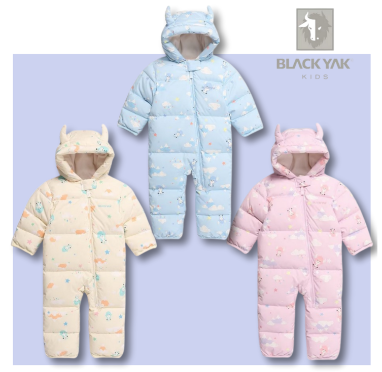 백화점정품 블랙야크키즈 아기 베이비 우주복 12m 18m 24m