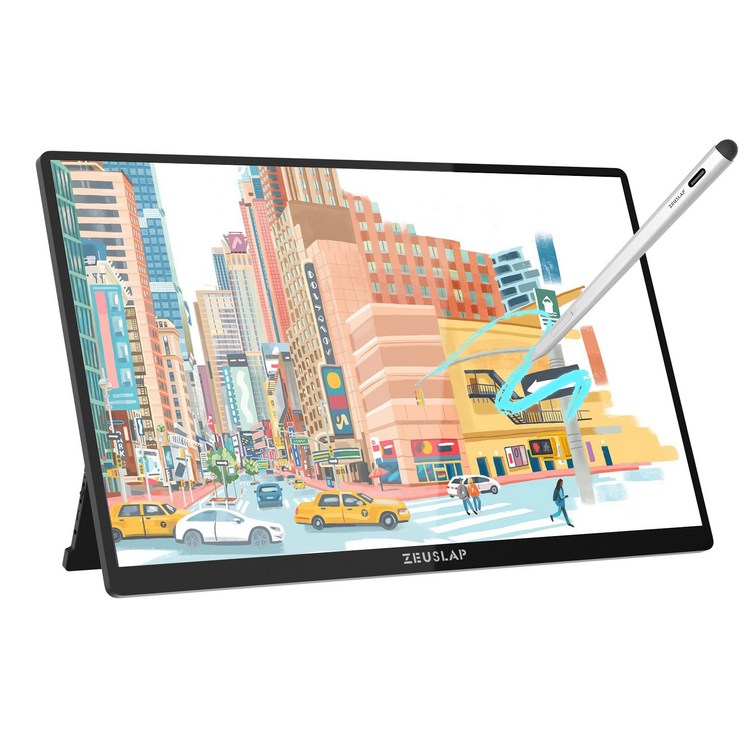 ZEUSLAP 16inch 120Hz 휴대폰 노트북 PC 스위치 PS5 Xbox 용 초경량 모니터, P16 MAX PRO, 35.9cm