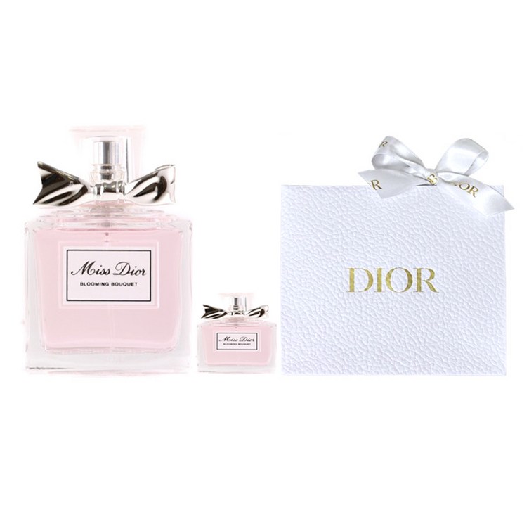 미스디올 블루밍 부케 오 드 뚜왈렛 50ml  5ml 백화점정품, 쇼핑백