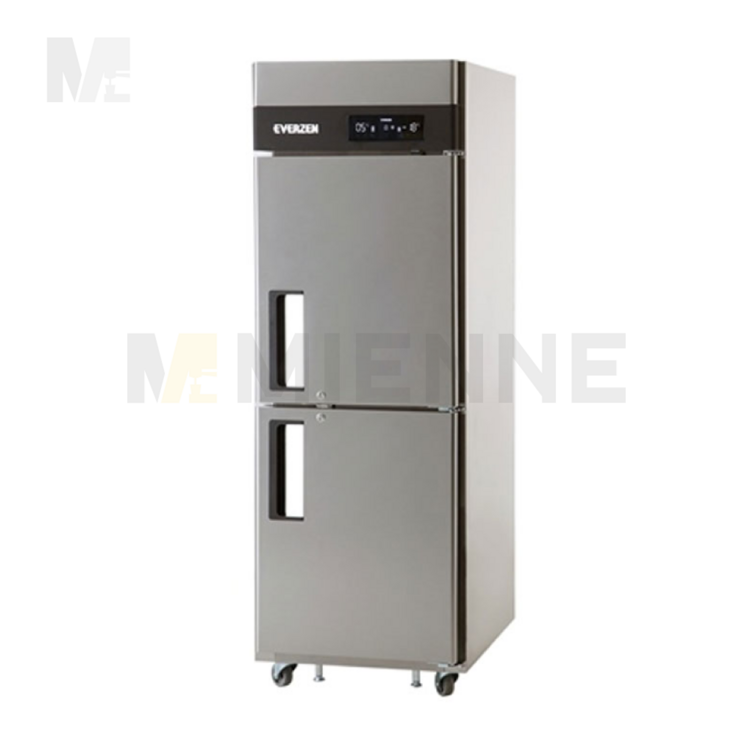 에버젠 25박스 냉장고 올냉장 간냉식 업소용 카페 디지털 스탠드냉장고, UDS-25RIE