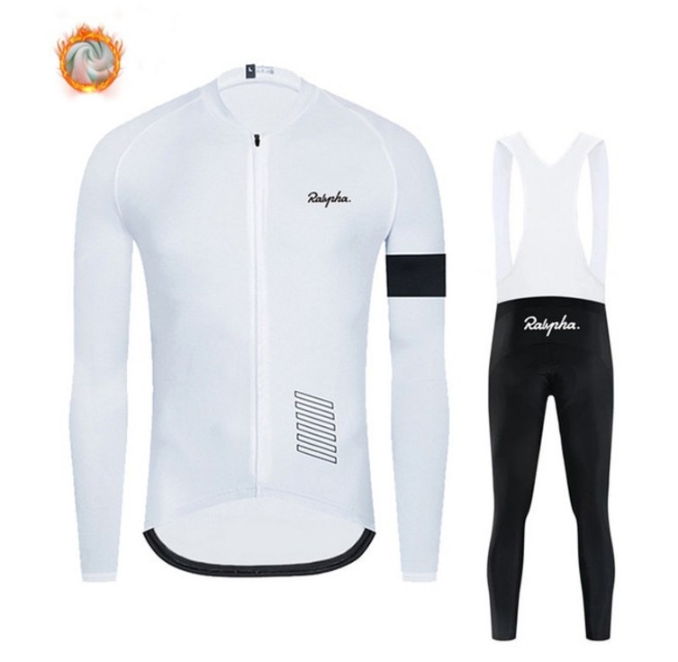 겨울 남성 자전거복 세트남성용 2023 사이클링 유니폼 세트, rapha 겨울 보온 양모 긴 소매 코트 승마 자전