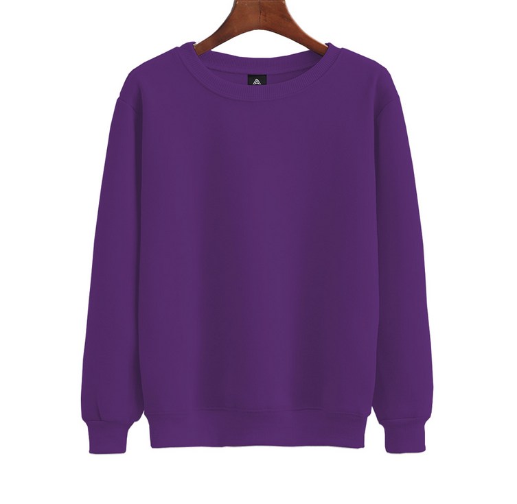 JJ패션라운지 남녀공용 편안한 남성 여성 라운드넥 오버핏 무지 심플 맨투맨