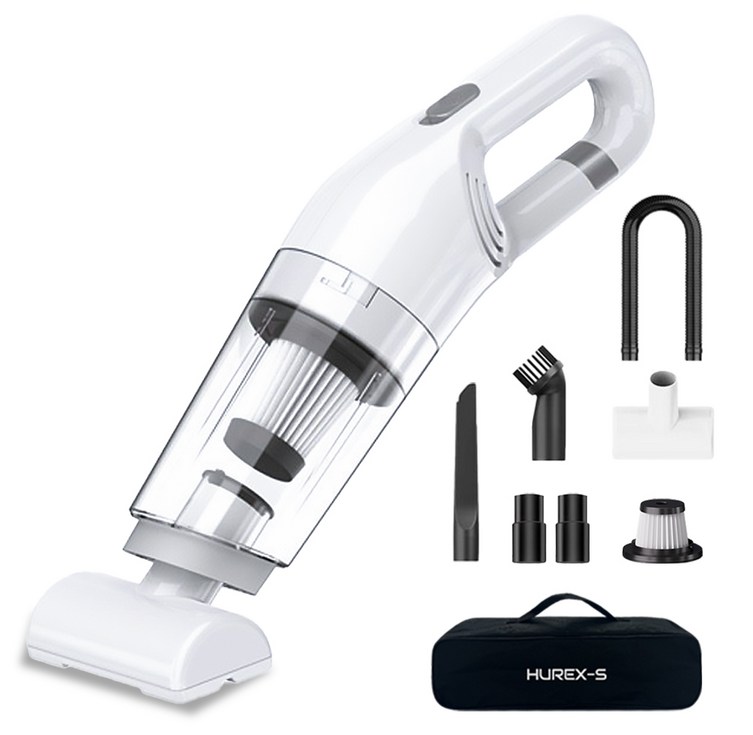 휴렉스S 제트클린 차량용 무선 미니 핸디 청소기