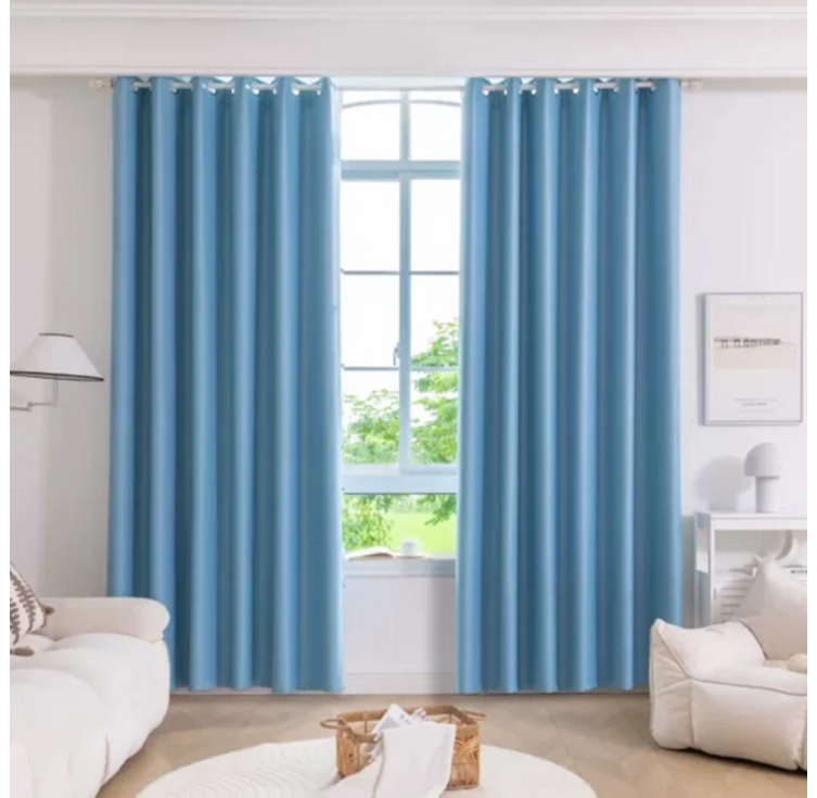 SO SUNNING 3중직 사계절 단열 아일렛 암막커튼 2개입